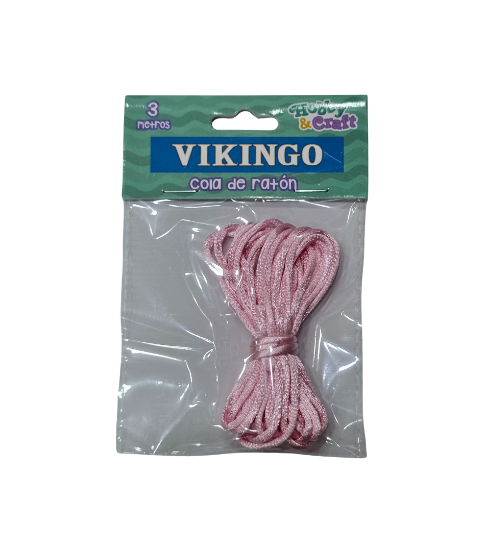 COLA DE RATA VK 474119 2MM ROSADO X3 M